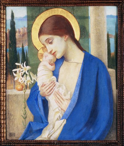 Madonna en Kind door Marianne Stokes